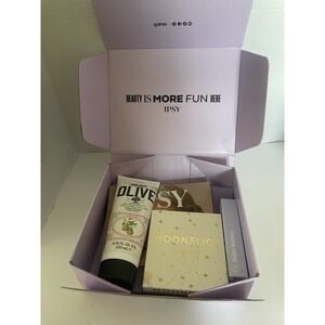 Ipsy Box Lot Pure Creek Olive Body Cream Moon Slice Beauty Polite Society Balm